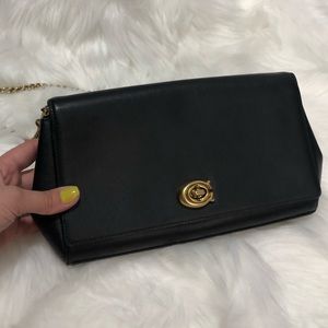 COACH leather crossbody /clutch